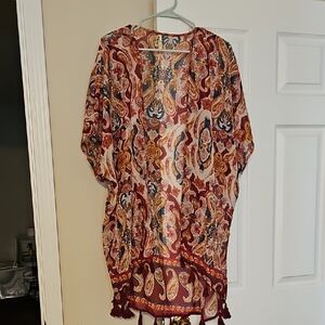 Live 4 Truth Multicolor Paisley Kimono